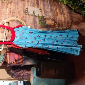 Pinup girl clothing cat dress medium